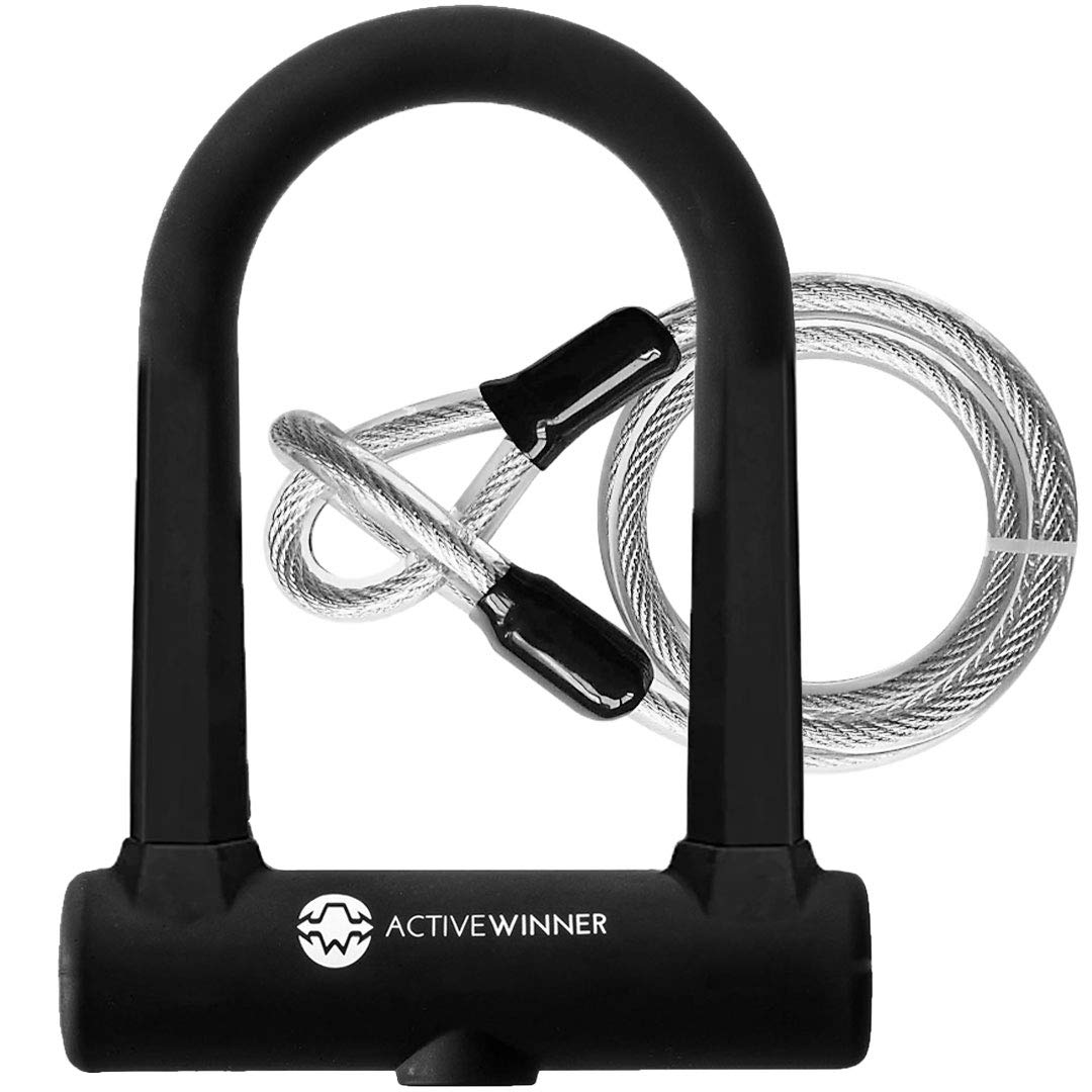 LifeLine スチール U 字 ロック (Sold Secure) Amazon.co.jp: Active Winner 自転車 u字ロック ワイヤー付